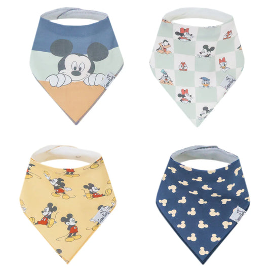 Mickey and friends bandana bibs