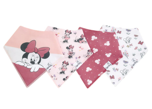 Minnie Mouse bandana bibs