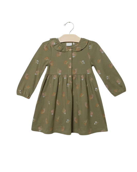 Fall frills dress
