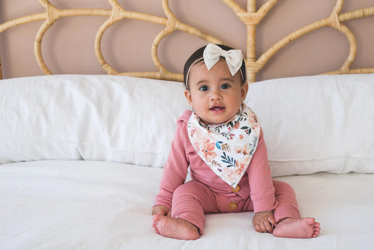 Autumn bandana bibs