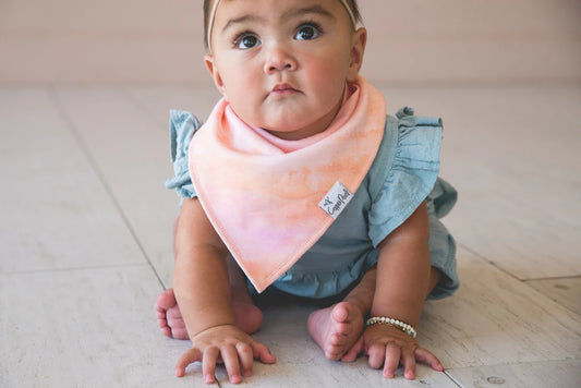 Autumn bandana bibs