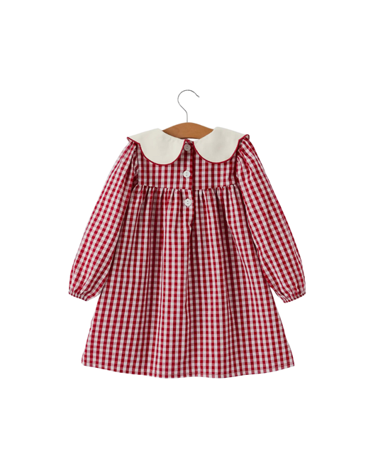 Jolliest gingham dress