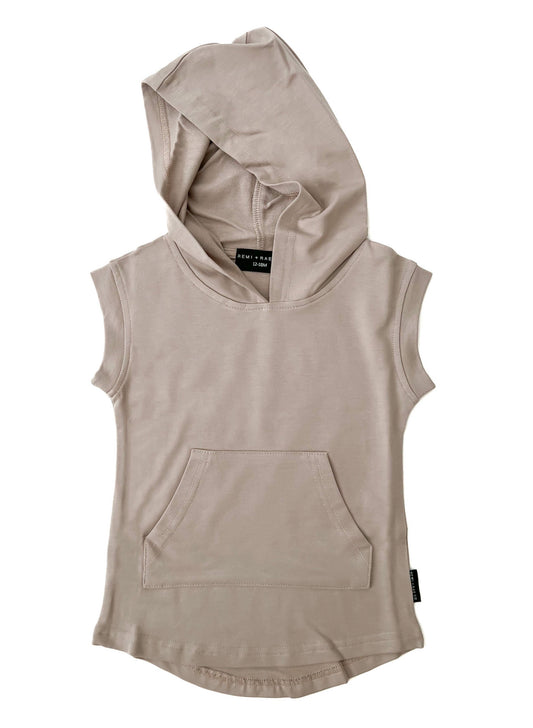 6-12 months Sands hooded muscle tank