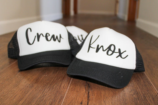 Personalized snapback hat