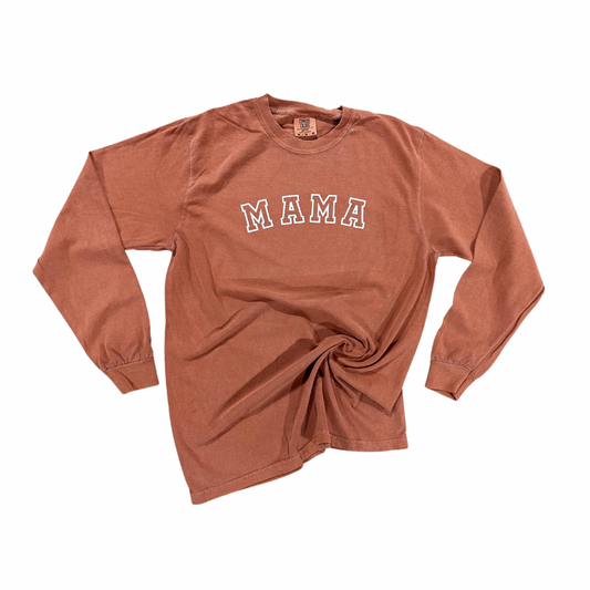 Mama long sleeve adult graphic