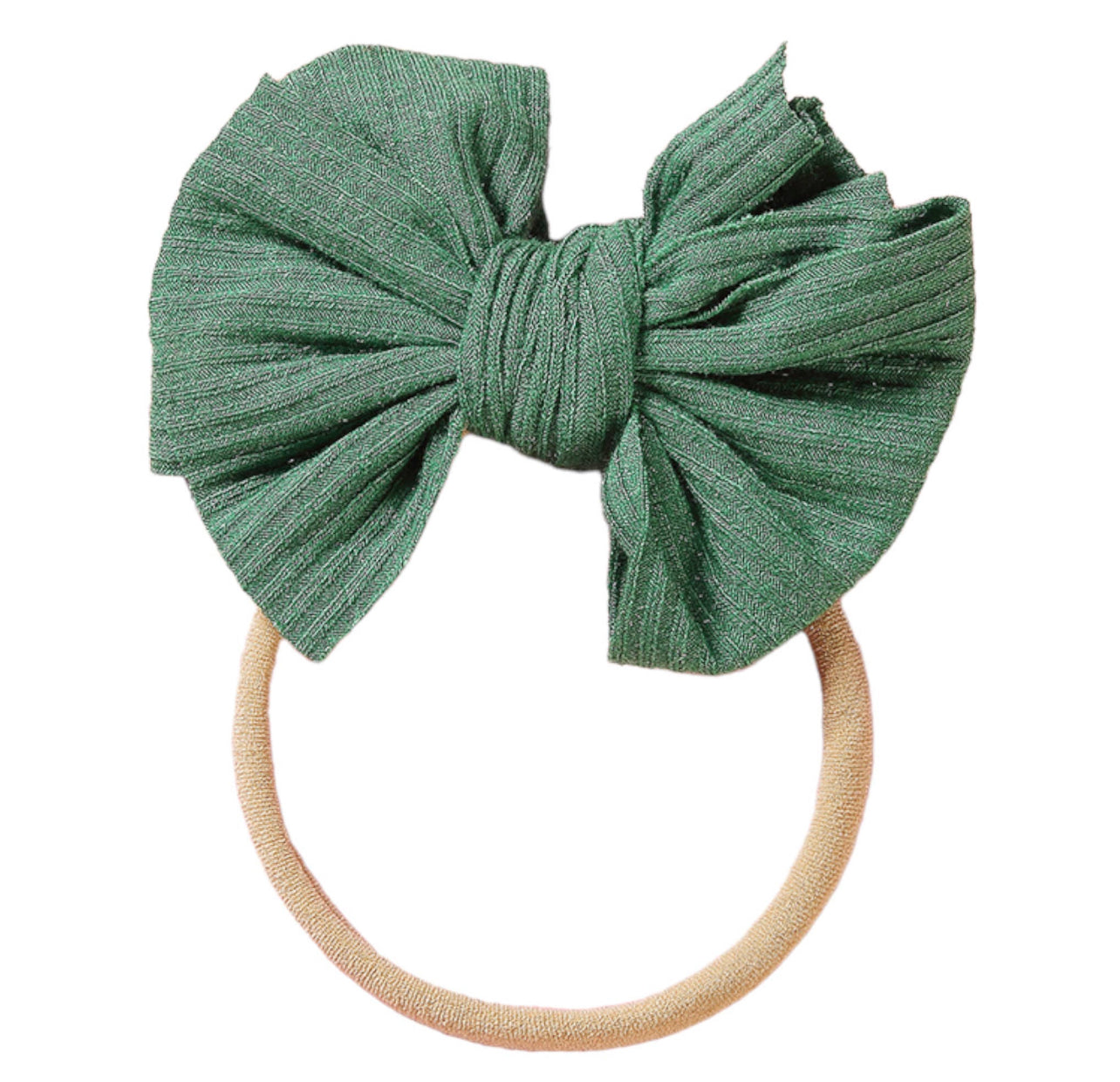 Spruce green - classic nylon bow