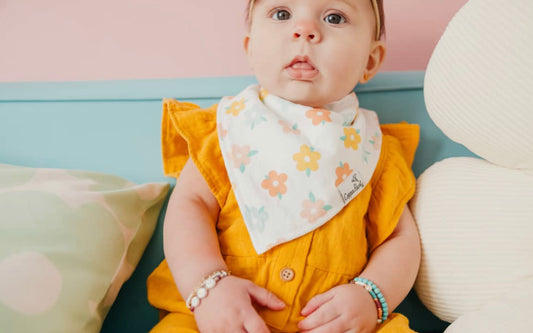 Cheery bandana bibs