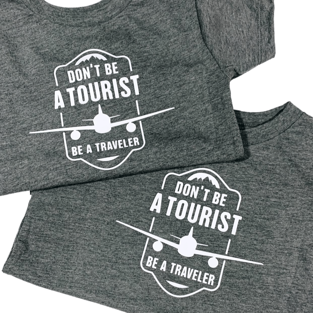 Be a traveler graphic