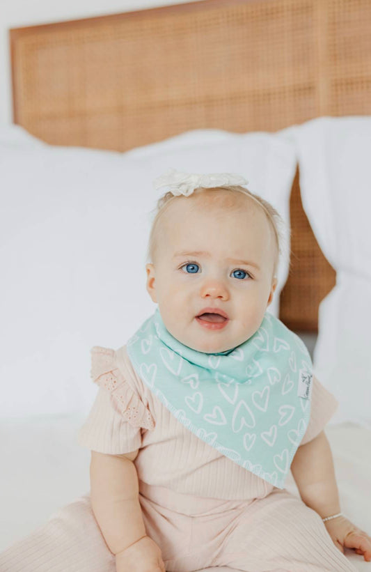 Cheery bandana bibs
